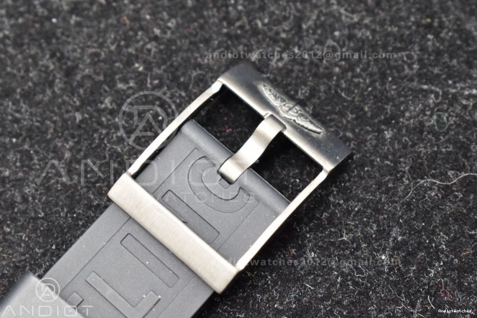 Yellow Automatic Best Edition Bezel Dial 44 1175 GoAnywhere Strap TF Black on Black Superocean A Rubber 1:1 0101